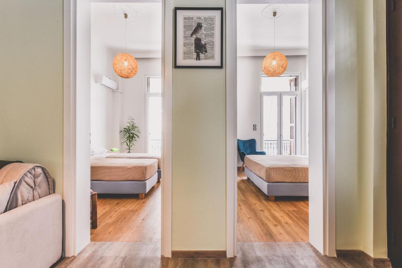 Neoclassical Apartment Near Acropolis - Livingstone Crystal Athena Bagian luar foto
